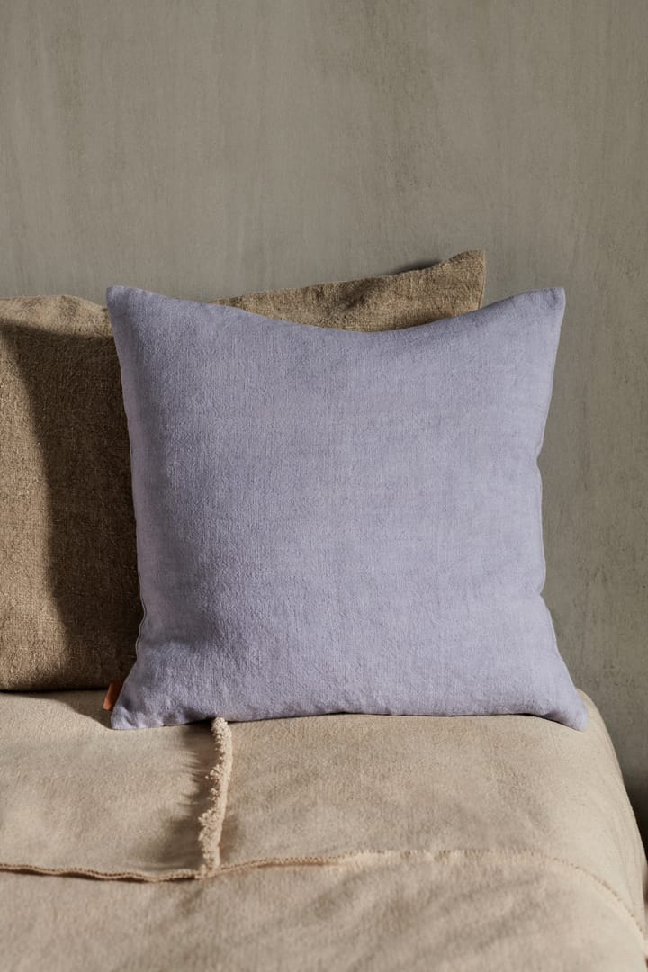 Coussin Heavy Linen 50x50 cm, Lilac Ferm Living