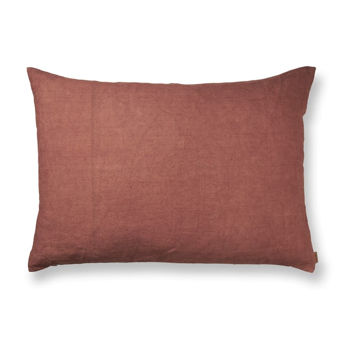 Coussin Heavy Linen 60x80 cm - Berry Red - Ferm LIVING