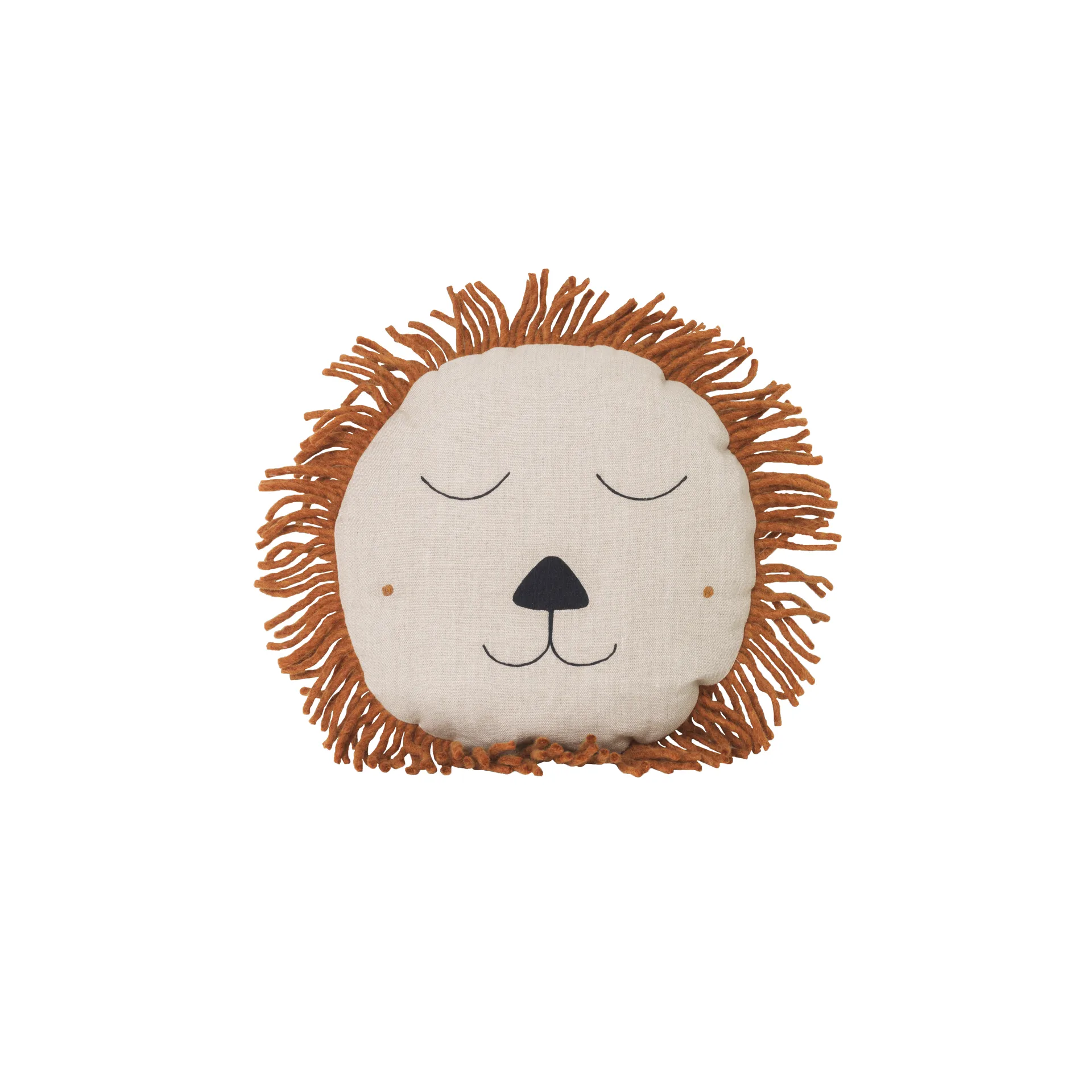 Coussin lion Safari, Natural Ferm Living