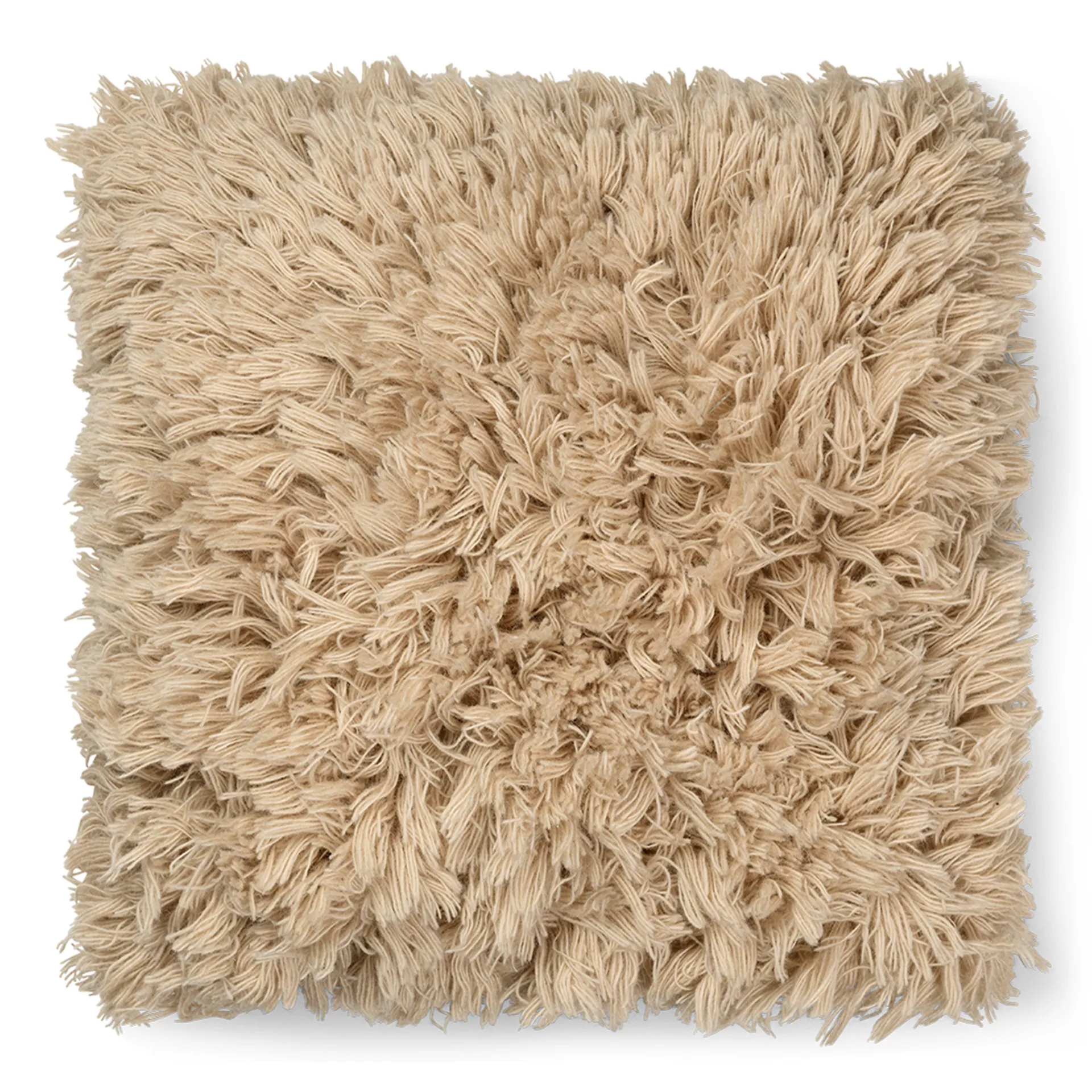 Coussin Meadow High Pile 50x50 cm, Light Sable Ferm Living