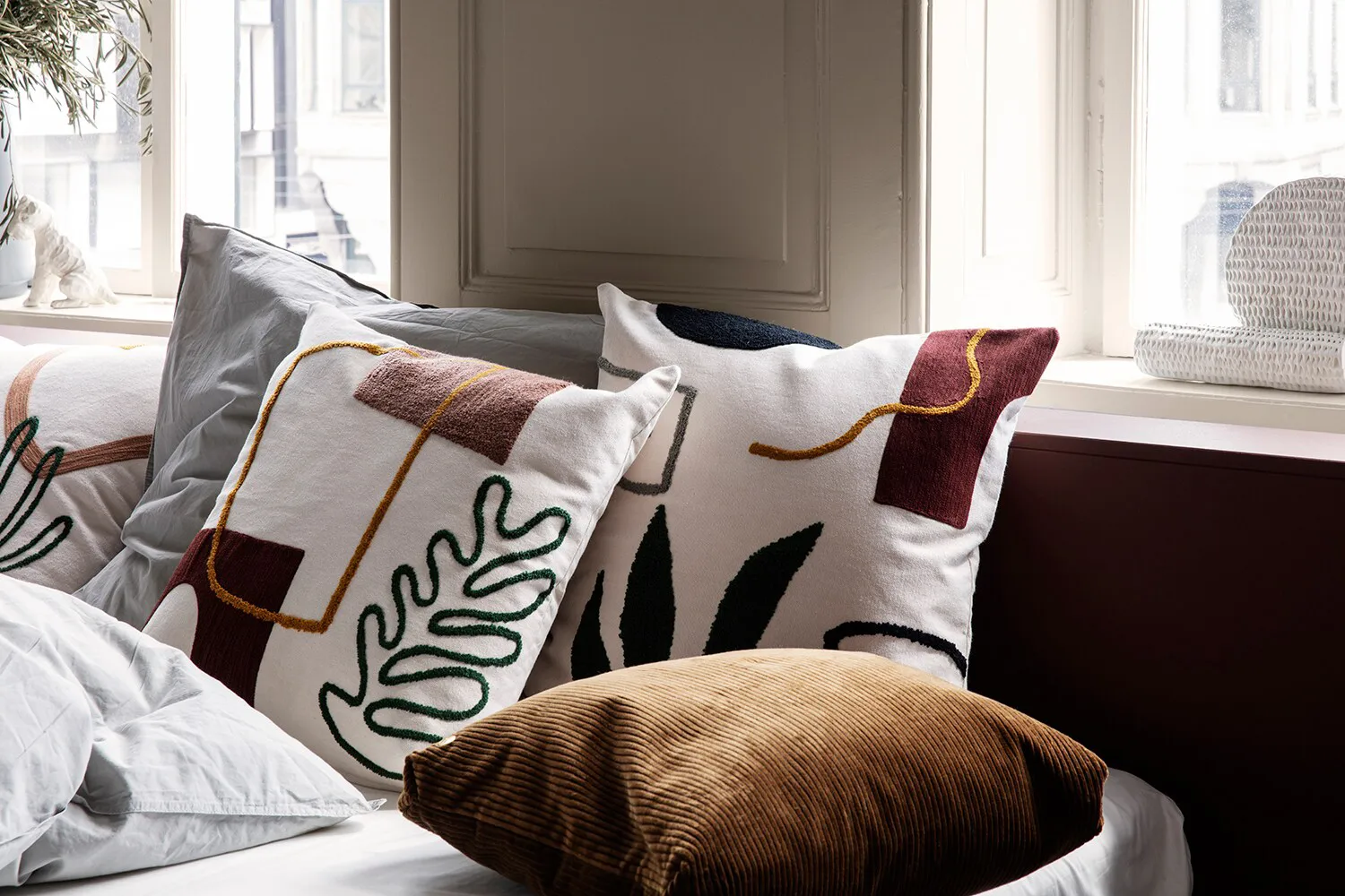 Coussin Mirage 50x50 cm, Leaf Ferm Living