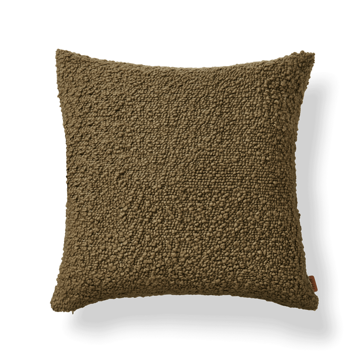Ferm Living Coussin Moor 50x50 cm Olive | Design Scandinave | Coussins | Vert