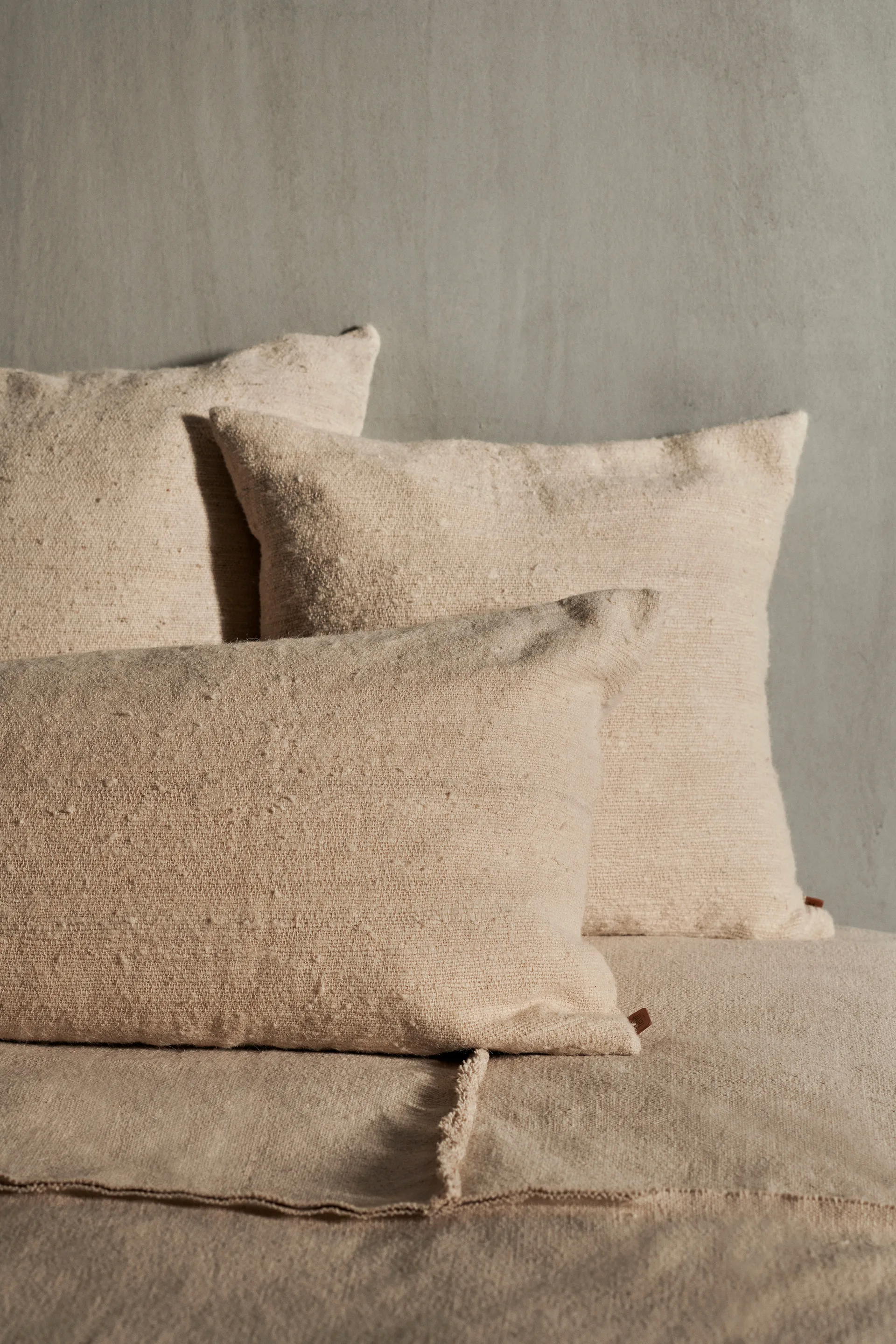 Coussin Nettle large 60x80 cm, Natural Ferm Living