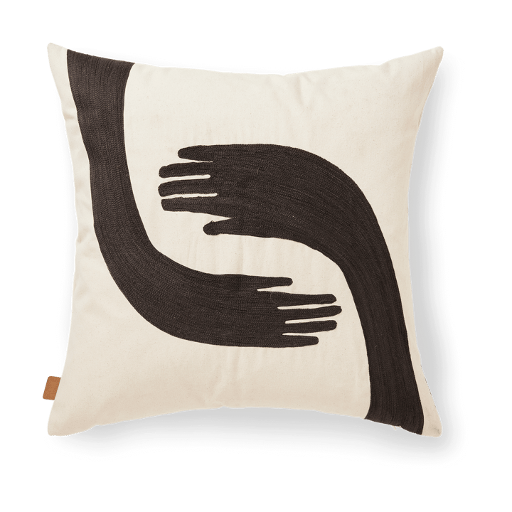 Coussin Pose 50x50 cm, Coffee-undyed Ferm Living