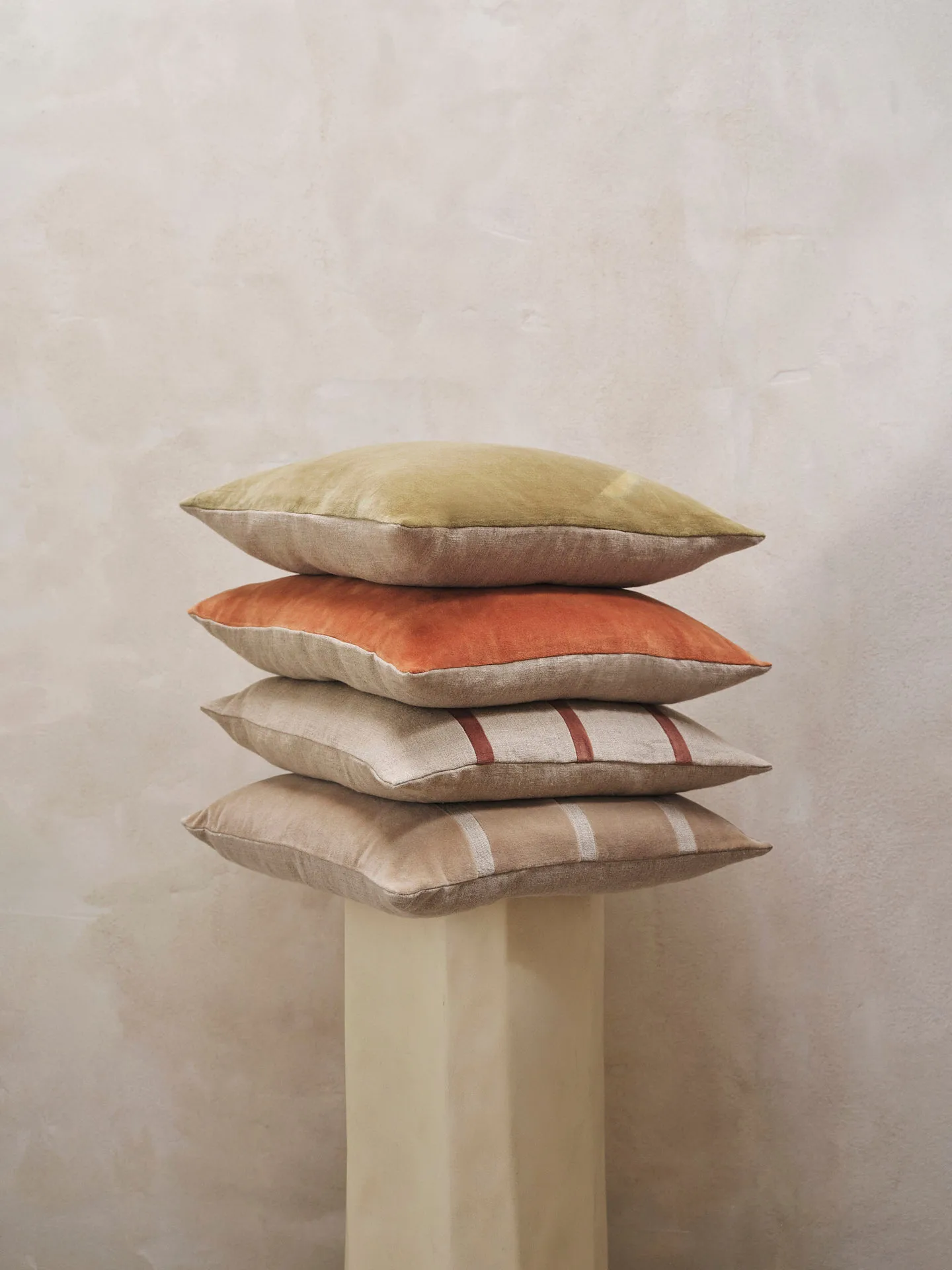 Coussin Senti 50x50 cm, Baked clay Ferm Living