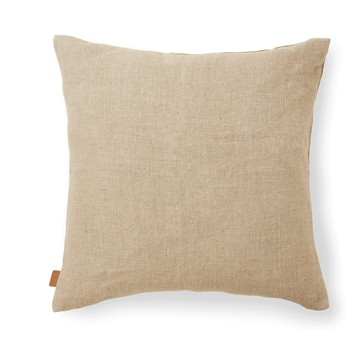 Coussin Senti Stripe 50x50 cm, Dark sand-linen Ferm Living
