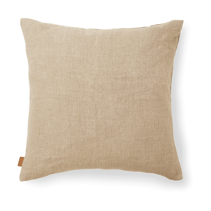 Coussin Senti Stripe 50x50 cm, Linen-carob brown Ferm Living