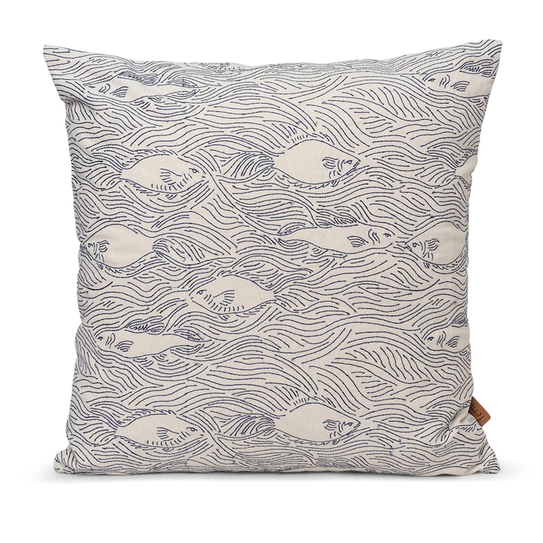 Coussin Stream 50x50 cm, Off white Ferm Living