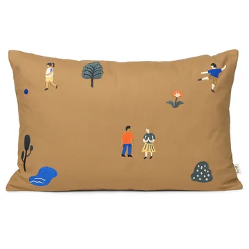 Coussin The Park 40x60 cm - Sugar kelp - Ferm Living