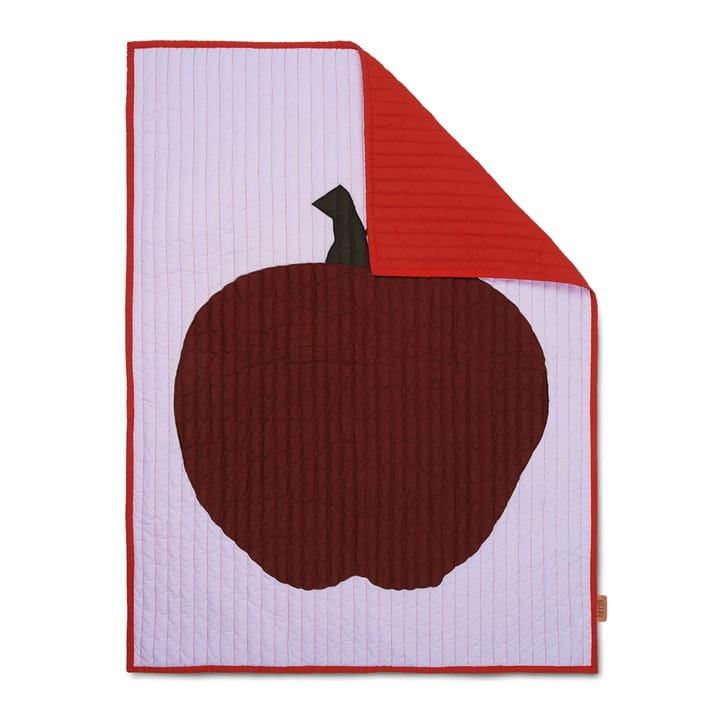 Couverture Apple 80x110 cm - Violet-rouge - ferm LIVING