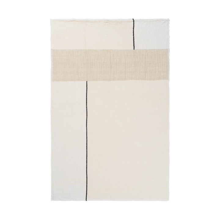 Couverture Dela 120x170 cm - Natural-Off-white - Ferm LIVING