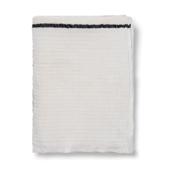 Couverture Dela 120x170 cm - Natural-Off-white - ferm LIVING