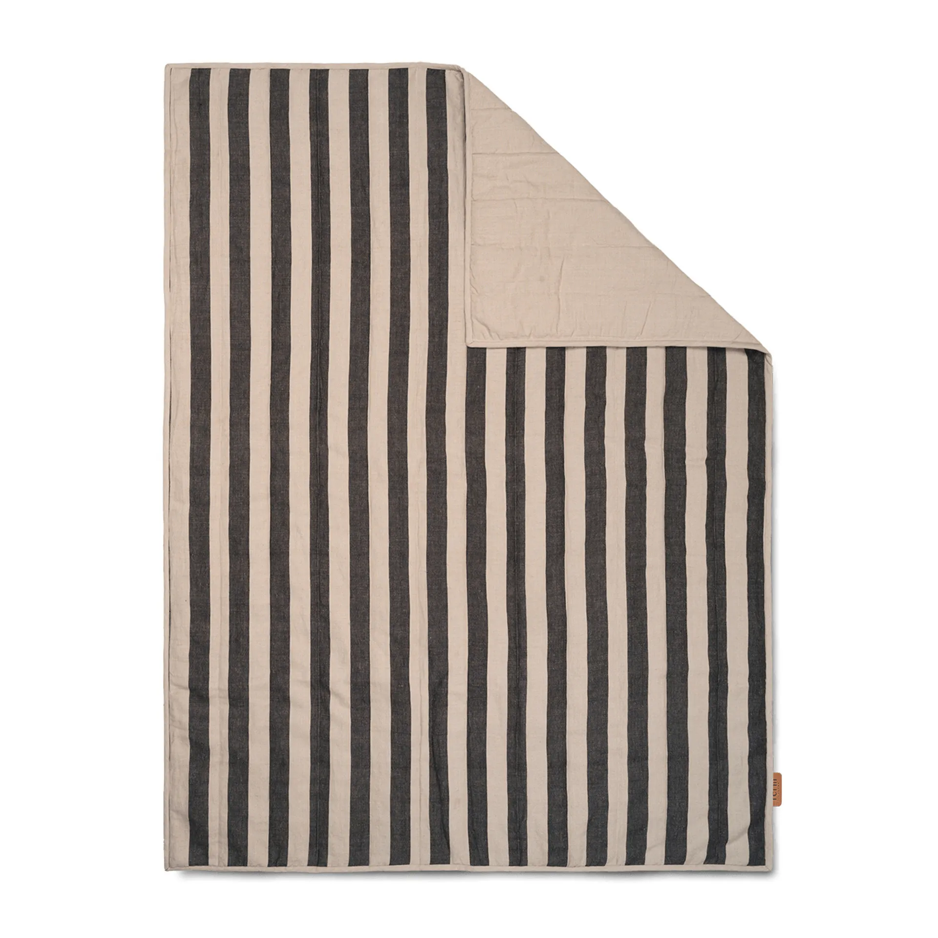 Couverture Grand 120x170 cm, Sand-black Ferm Living