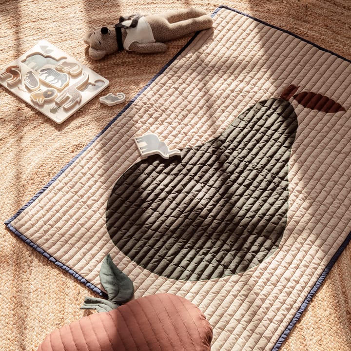Couverture Pear 80x110 cm, Sand-foncévert Ferm Living