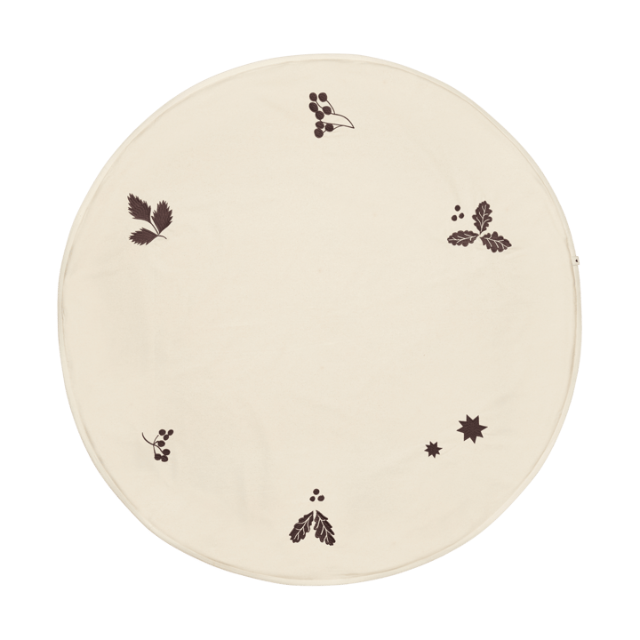 Couverture pour sapin de Noël Oak julgransmatta Ø120 cm - Natural - Ferm Living