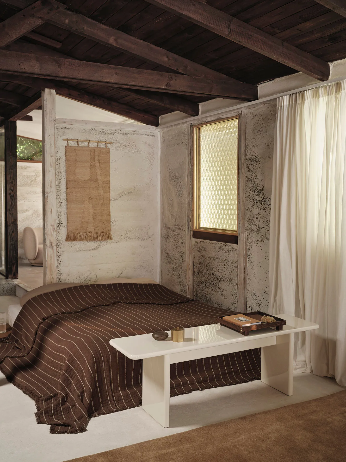 Couvre-lit Aires 240x250 cm, Stone Ferm Living