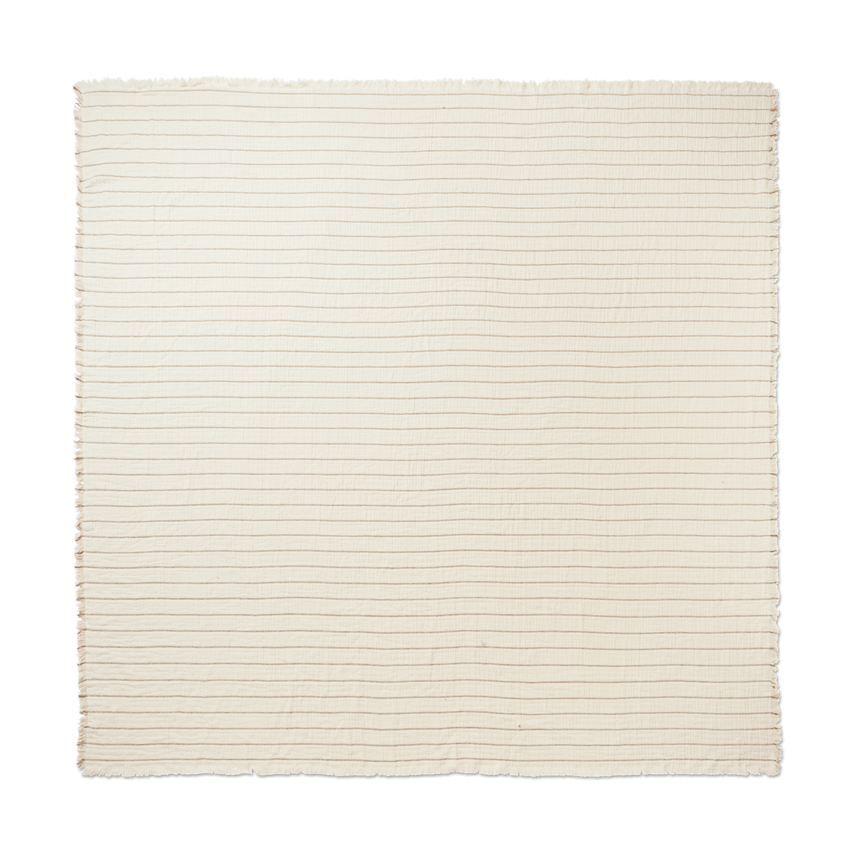 ferm LIVING Couvre-lit Aires 240x250 cm Undyed | Design Scandinave | Couvre-lits | Marron