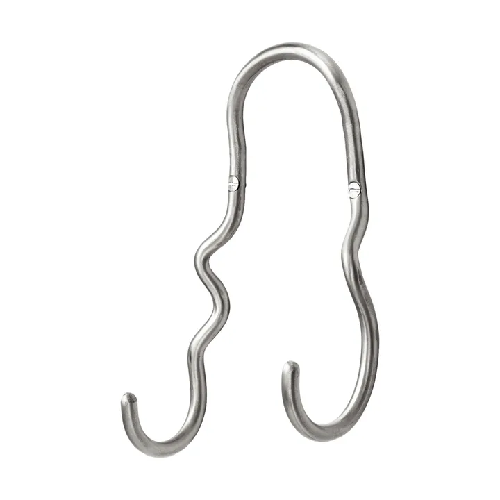 Crochet Curvature double - Acier inoxydable - Ferm Living