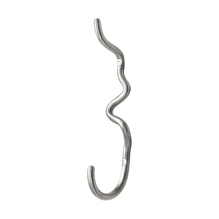 Crochet Curvature simple - Acier inoxydable - Ferm Living