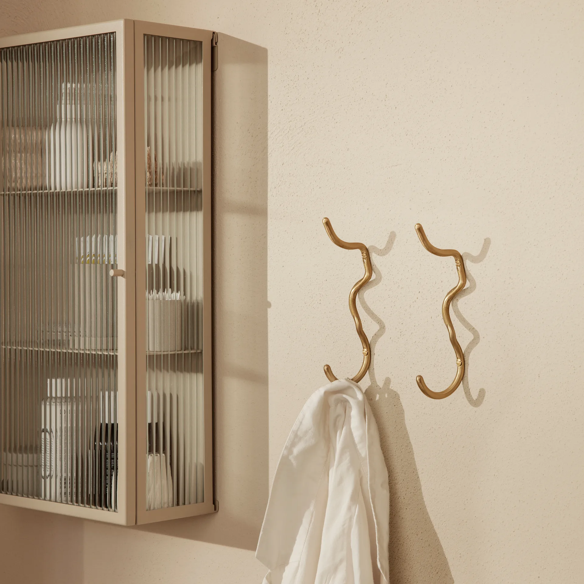 Crochet Curvature simple, Laiton Ferm Living