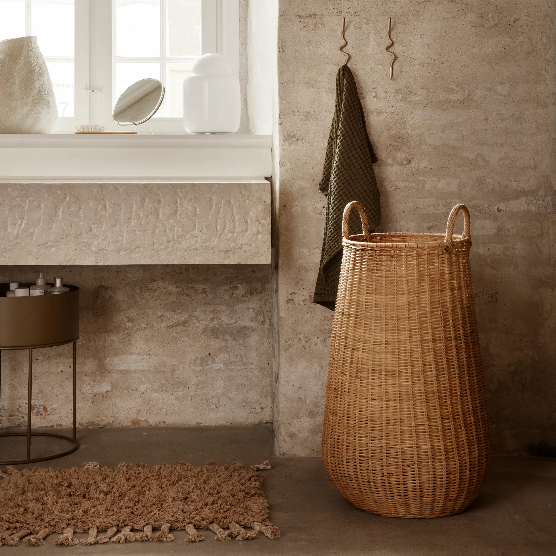 Crochet Curvature simple, Laiton Ferm Living