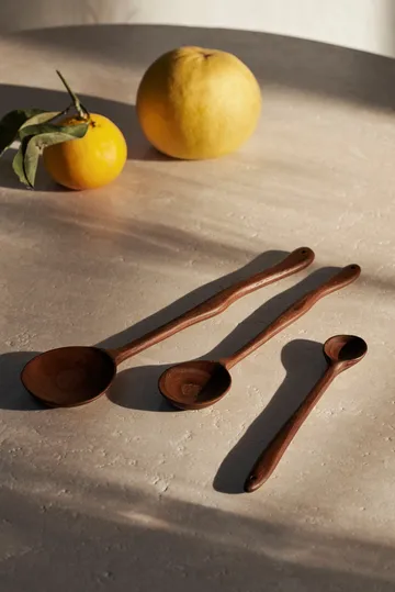 Cuillère Meander bois de frêne - 20 cm - Ferm Living