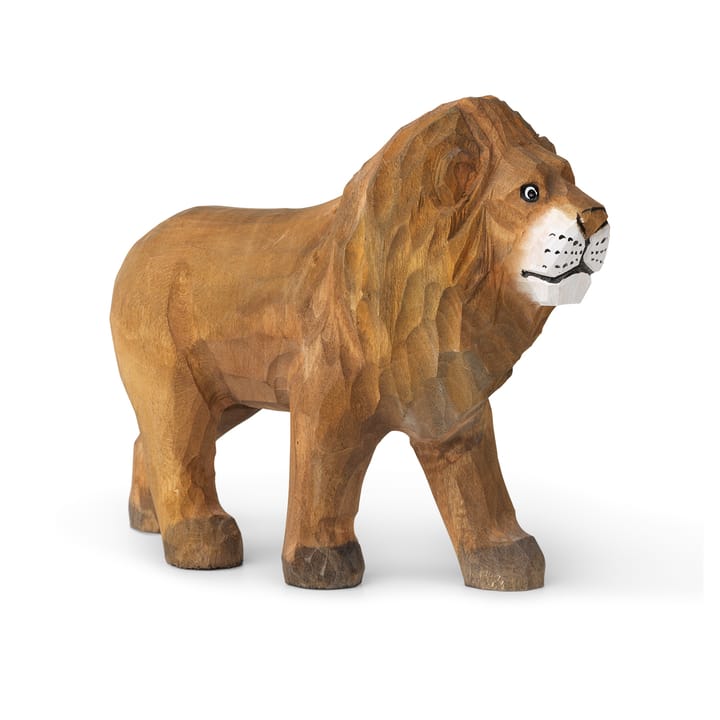 Décoration Animal en bois - Lion - Ferm LIVING