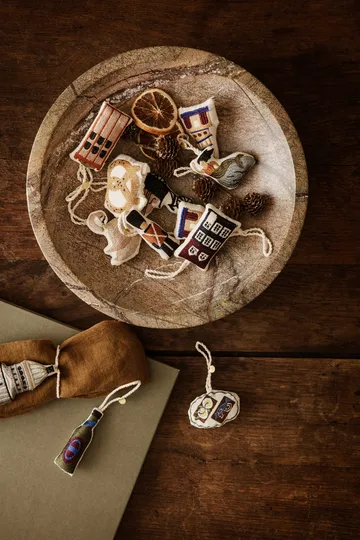 Décoration de sapin de Noël Copenhagen beer 7 cm - Multi - Ferm Living