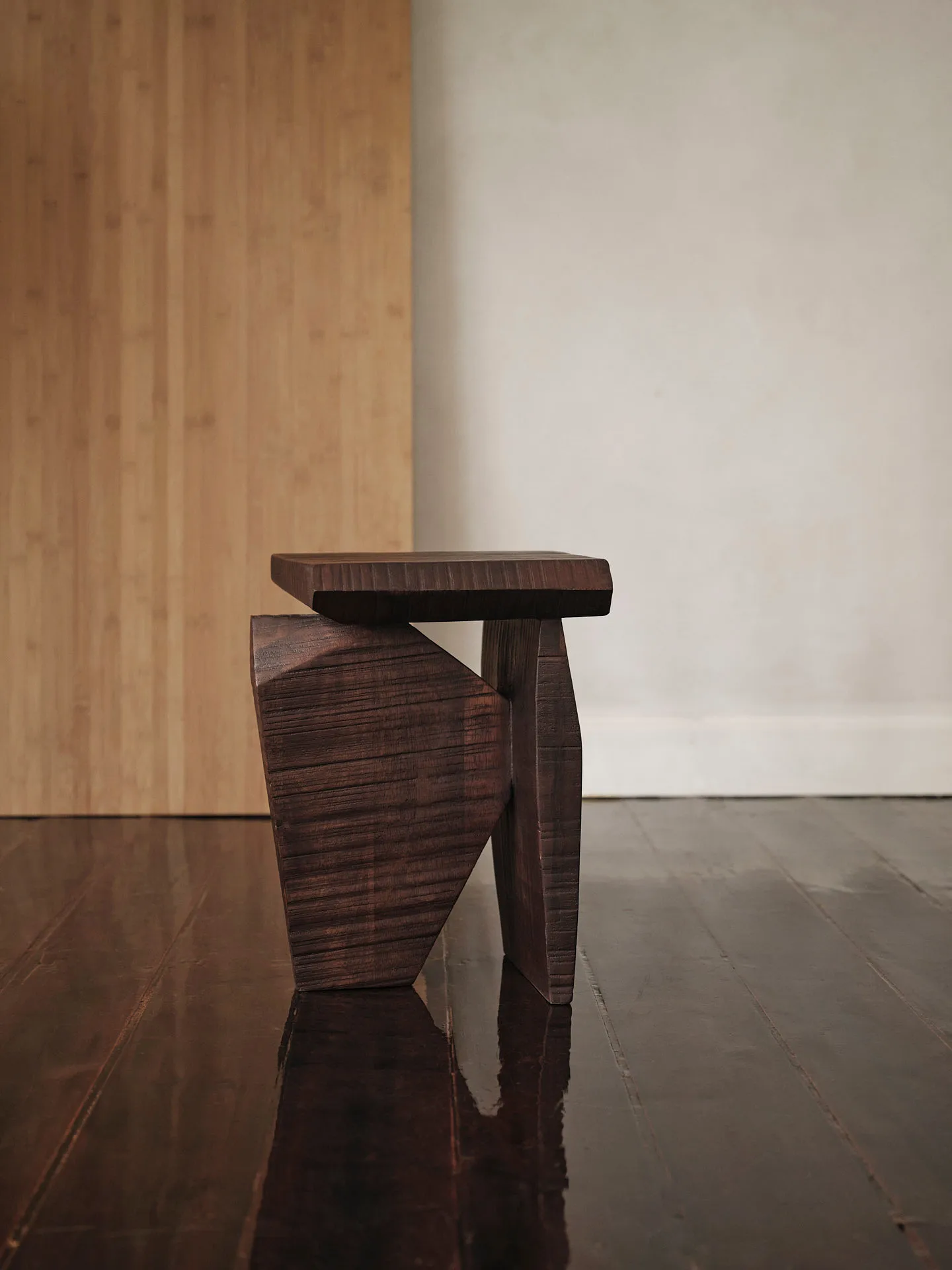 Décoration Silva Piece, Dark stained mango wood Ferm Living