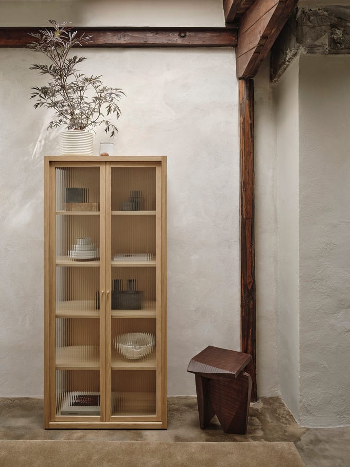Décoration Silva Piece, Dark stained mango wood Ferm Living