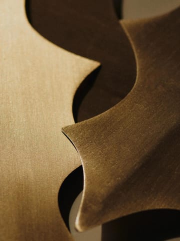 Décoration suspendue Holly leaf 13,5 cm, 4 pièces - Brass - Ferm Living