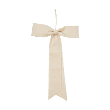 Décoration suspendue large Bow 30x45 cm - Natural - Ferm Living