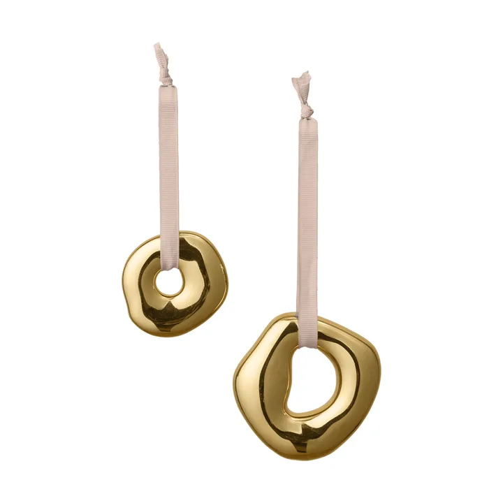 Décoration suspendue Orrith, 2 pièces - Mässingfinish - Ferm Living