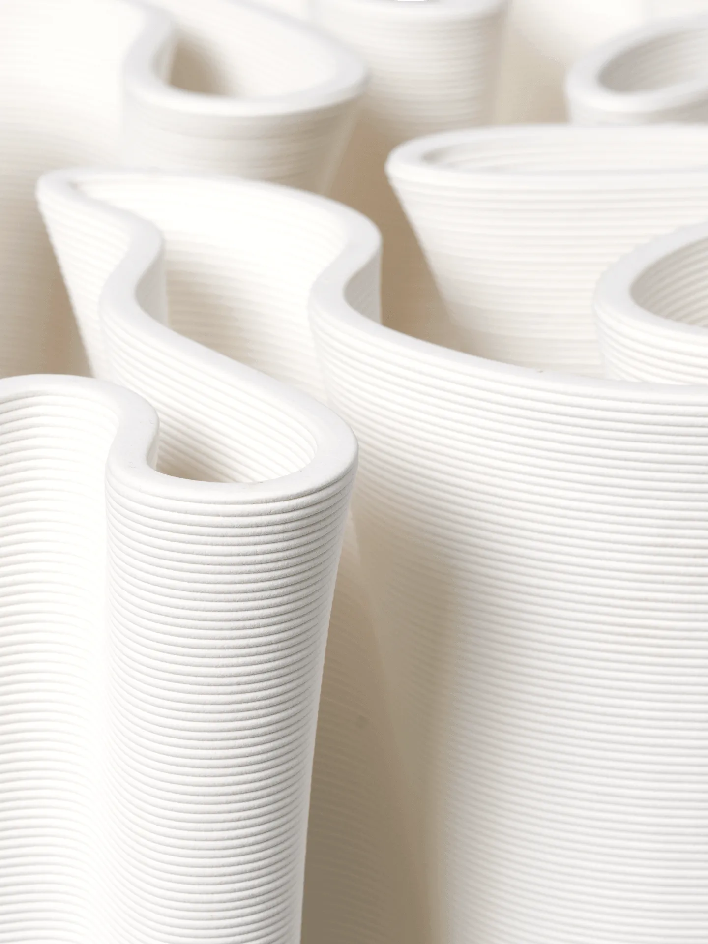 Dedali vase de sol, Off white, 50 cm Ferm Living