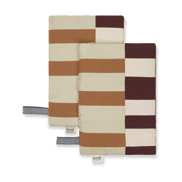 Dessous de plat Section Lot de 2 - Patchwork - Ferm LIVING