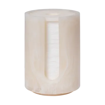 Distributeur de cotons Mist Ø8x11,8 cm - Pearl - Ferm Living