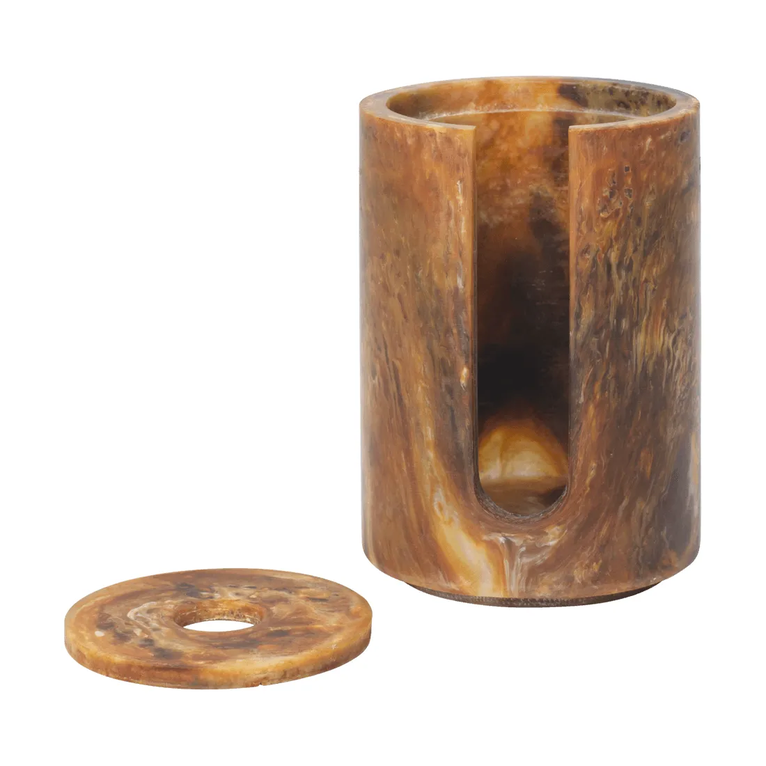 Distributeur de cotons Mist Ø8x11,8 cm, Sugar Kelp Ferm Living