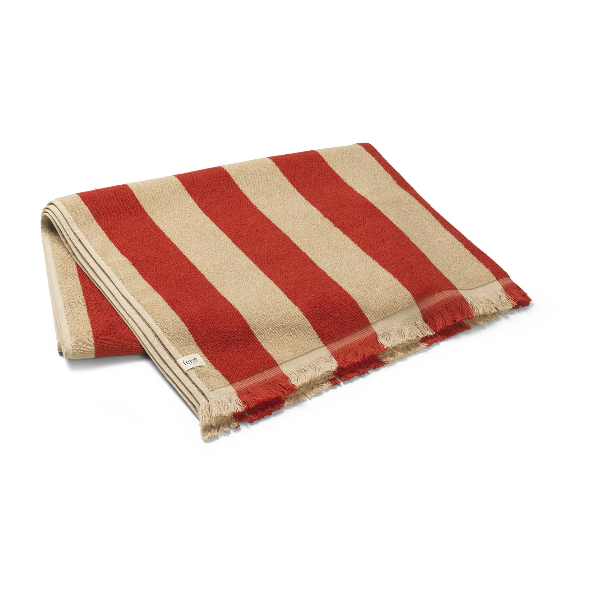 Drap de bain Alee 100x150 cm, Light Camel-Red Ferm Living
