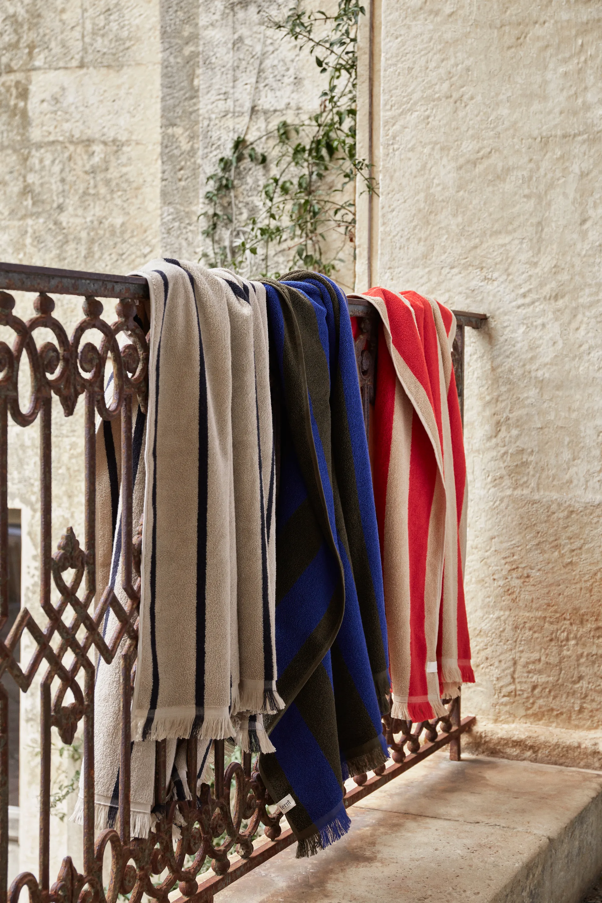 Drap de bain Alee 100x150 cm, Light Camel-Red Ferm Living