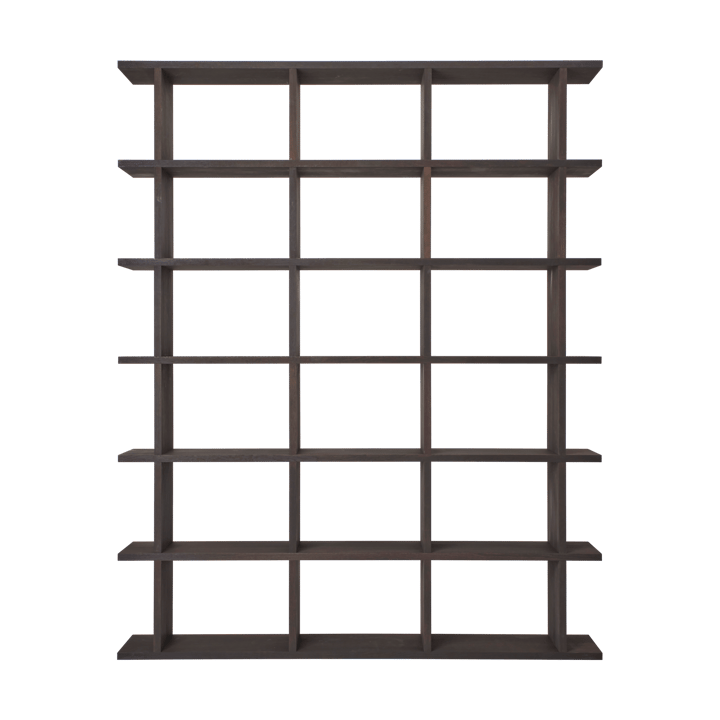 Étagère à livres Kona 3x6 - Dark Stained - Ferm Living