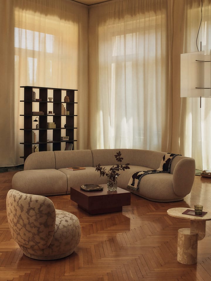 Étagère à livres Kona 3x6, Dark Stained Ferm Living