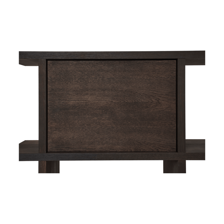 Étagère à livres Kona insert d'armoire, Dark Stained Ferm Living
