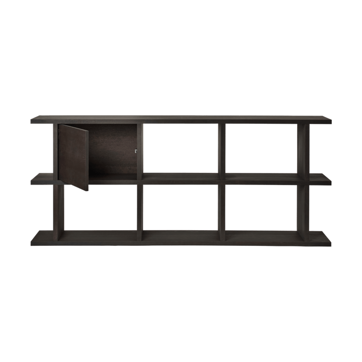 Étagère à livres Kona insert d'armoire, Dark Stained Ferm Living