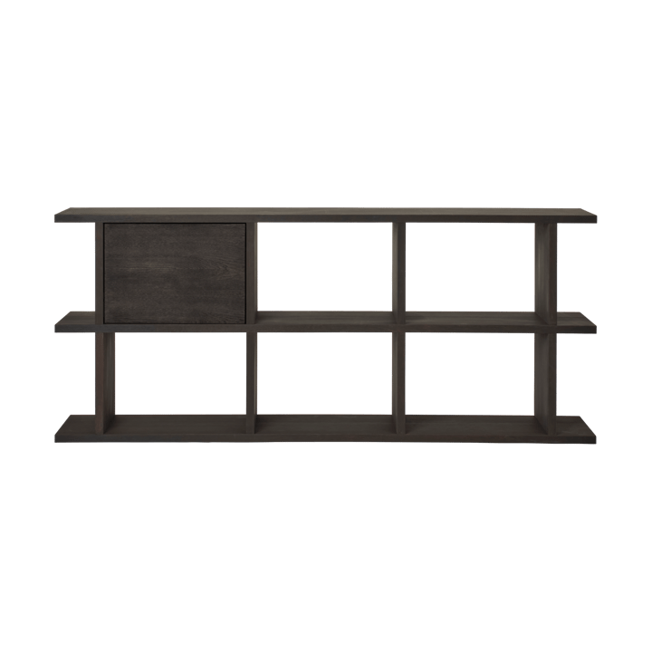 Étagère à livres Kona insert d'armoire, Dark Stained Ferm Living