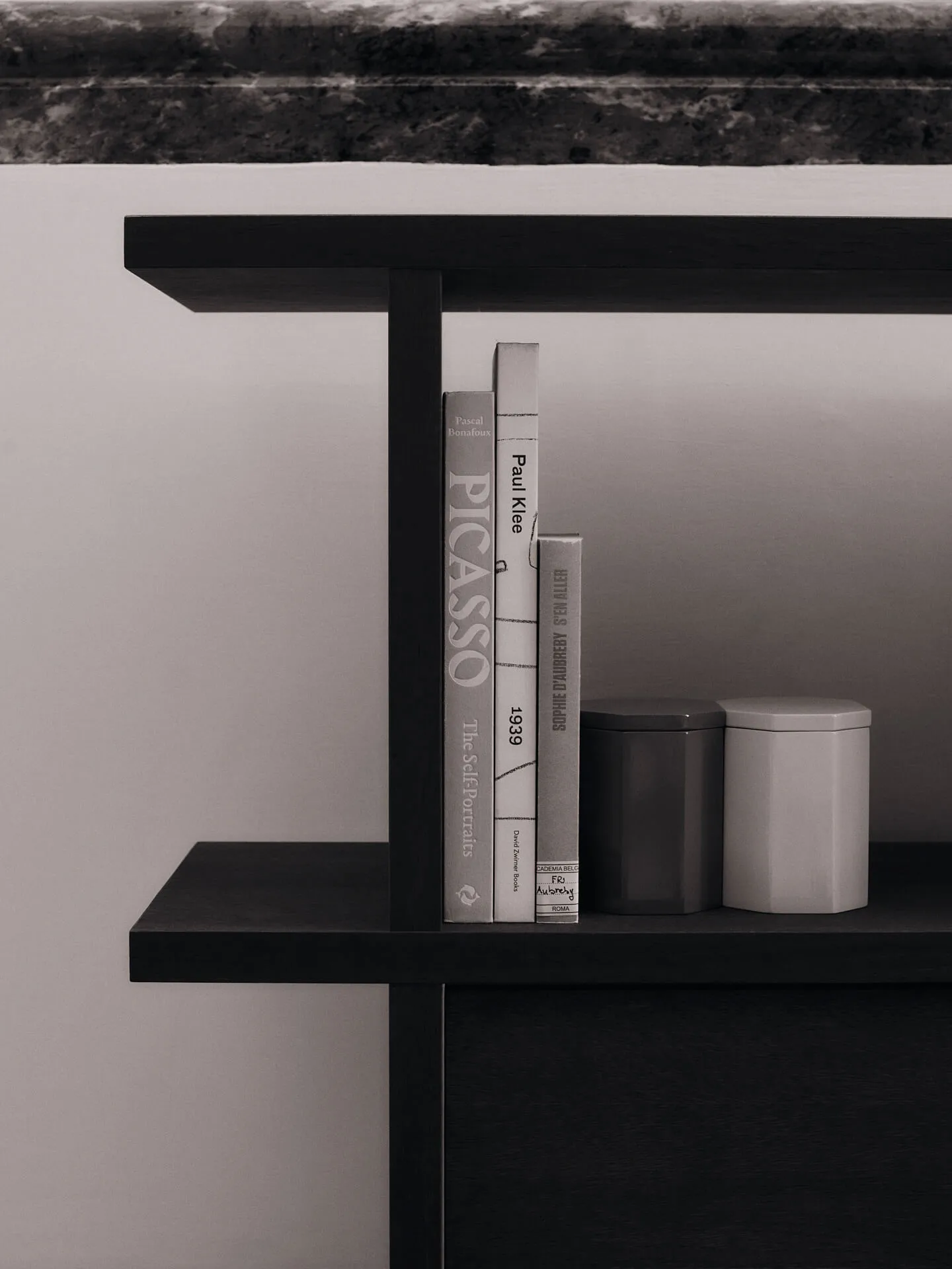 Étagère à livres Kona insert d'armoire, Dark Stained Ferm Living