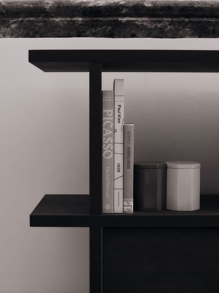 Étagère à livres Kona insert d'armoire, Dark Stained Ferm Living