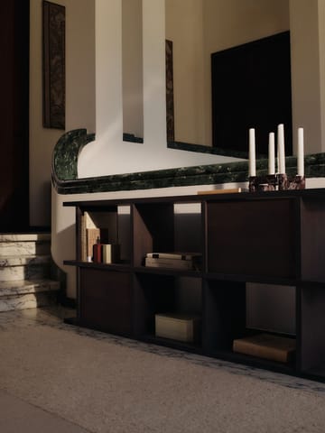 Étagère à livres Kona insert d'armoire - Dark Stained - Ferm Living