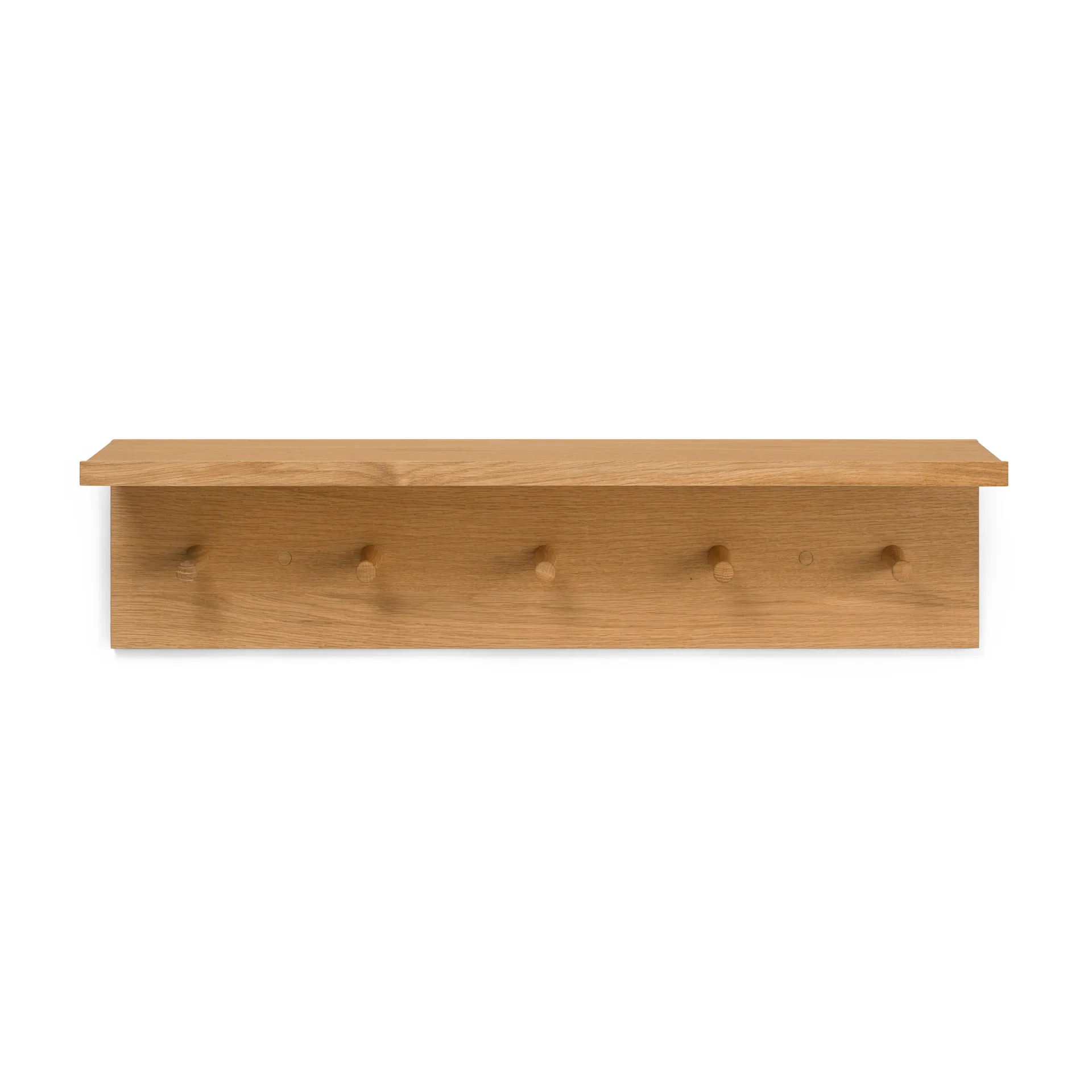 Étagère-patère à boutons Place Rack chêne, Medium Ferm Living