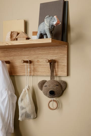 Étagère-patère à boutons Place Rack chêne - Medium - Ferm Living