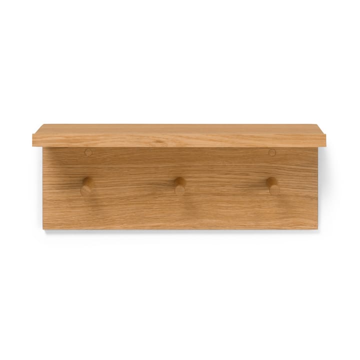 Étagère-patère à boutons Place Rack chêne - Small - Ferm Living